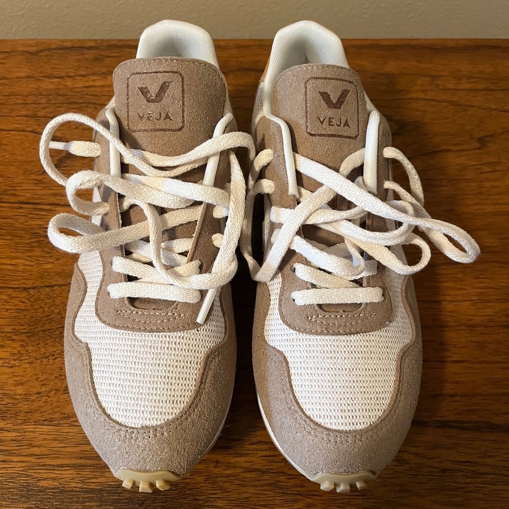 Veja-SDU J-Mesh Natural Platine- Size 8